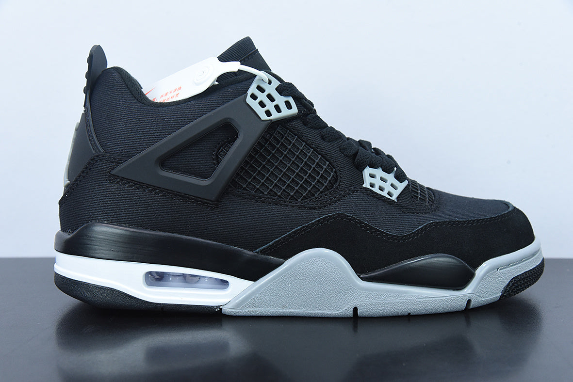 Jordan 4 Retro Black Canvas