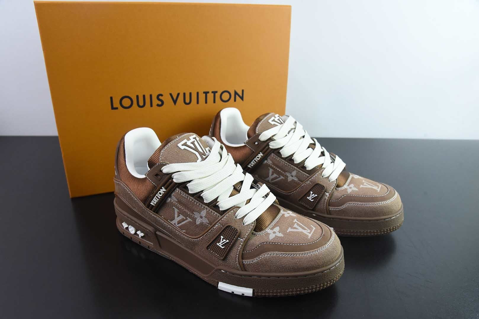 Louis Vuitton Trainer Brown