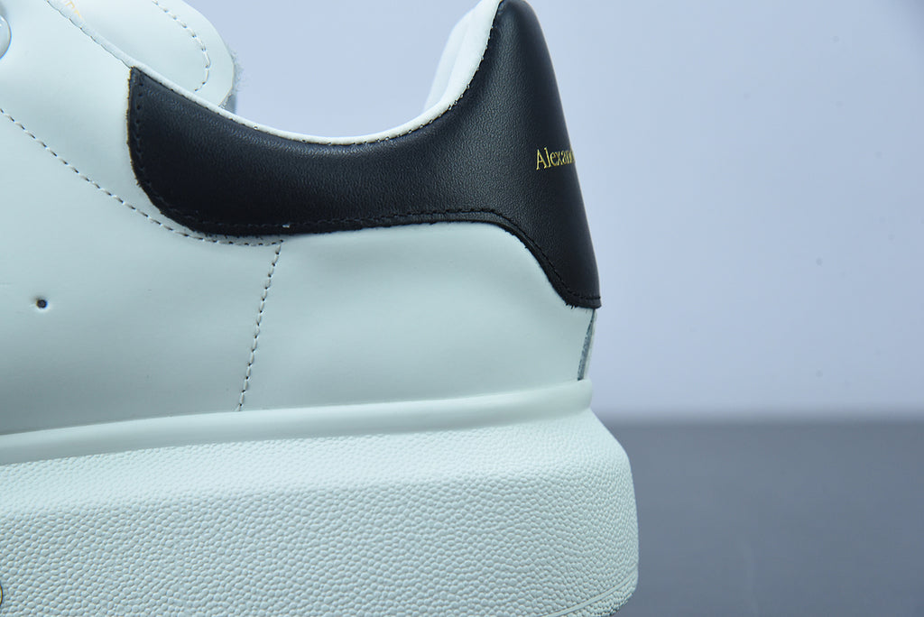 Alexander McQueen White/Black Leather