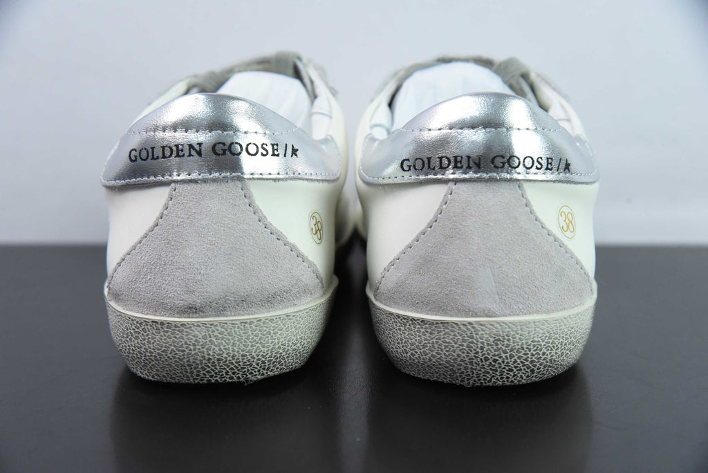 Golden Goose Super Star Silver Gray