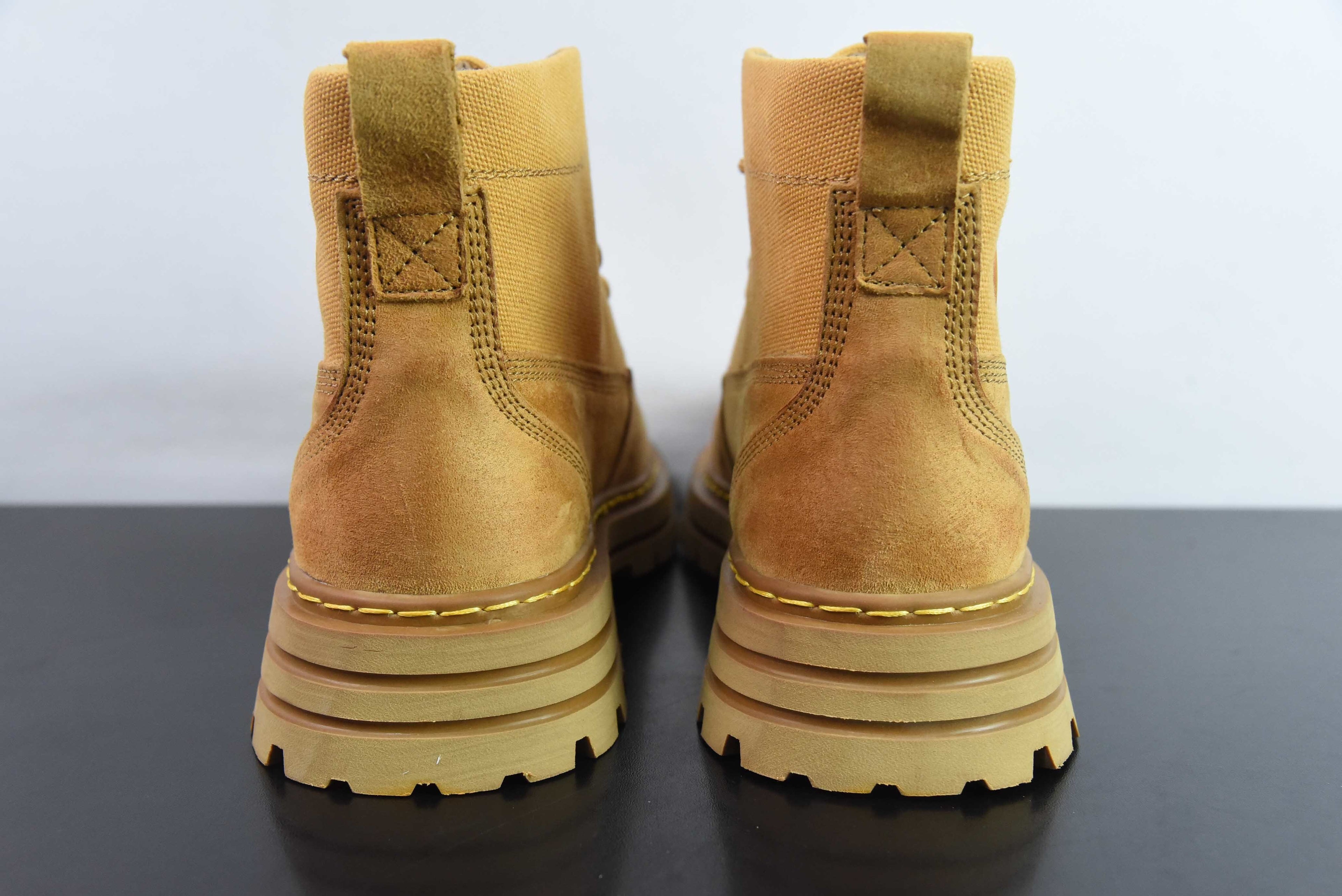 Timberland Camel Leather Boots