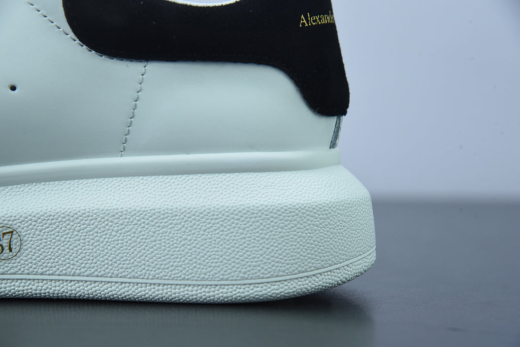 Alexander McQueen White/Black Suede