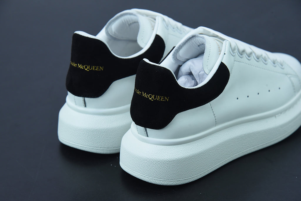 Alexander McQueen White/Black Suede