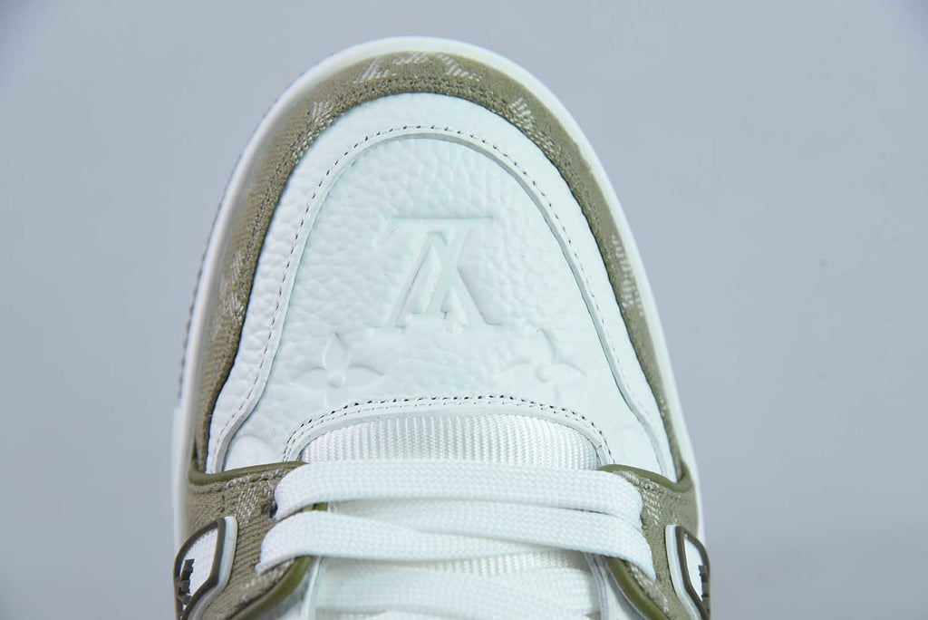 Louis Vuitton Trainer Olive Green