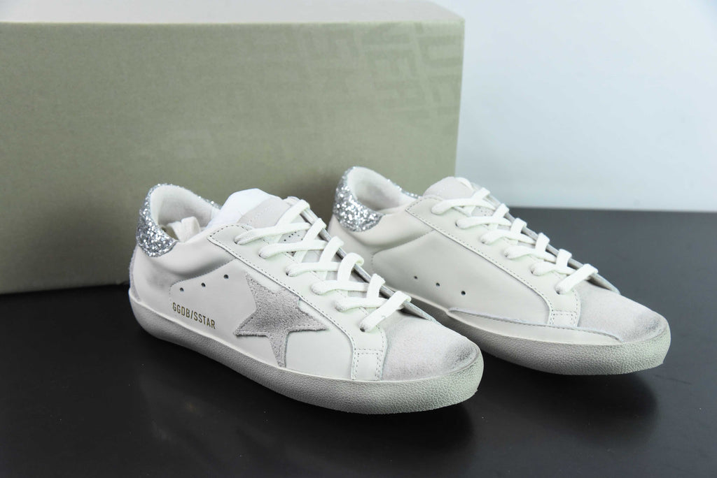 Golden Goose Super Star Silver Shine