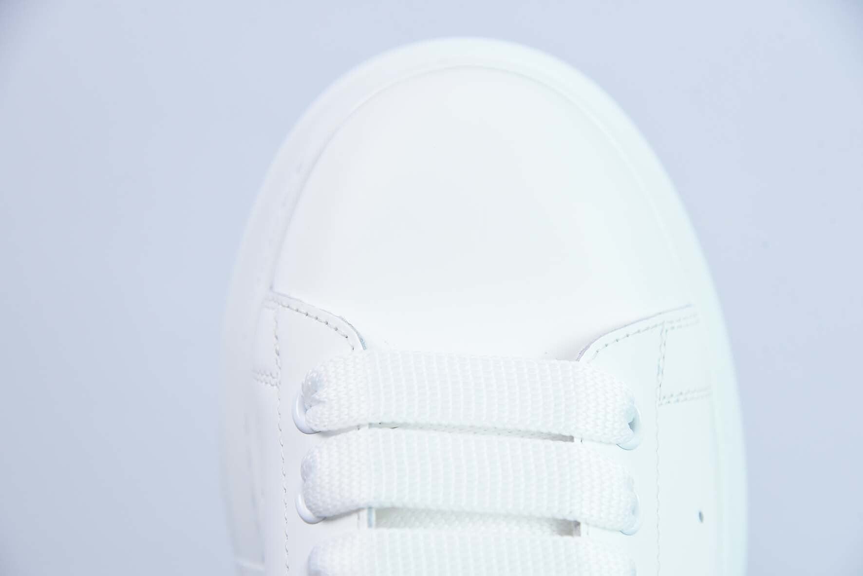 Alexander McQueen White/Black Crocodile