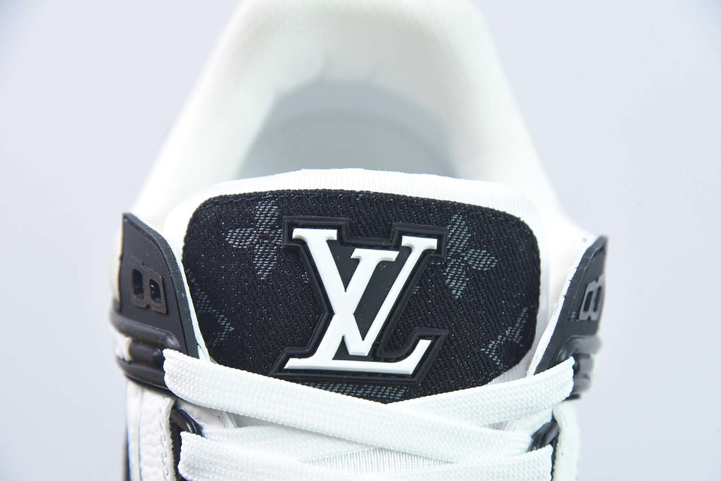 Louis Vuitton Trainer Black and  White