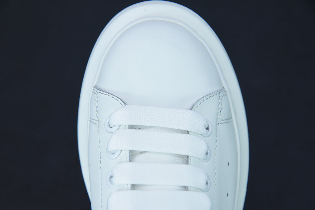 Alexander McQueen White/Black Suede