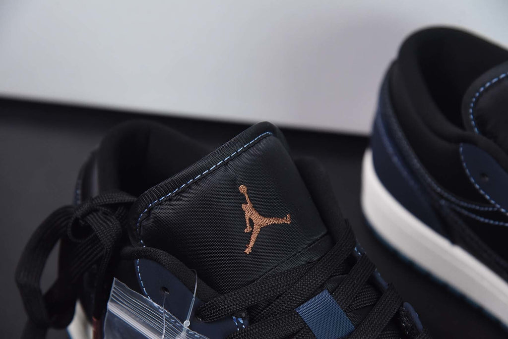 Jordan 1 Low Dark Obsidian Snakeskin